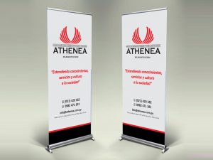banner rollup