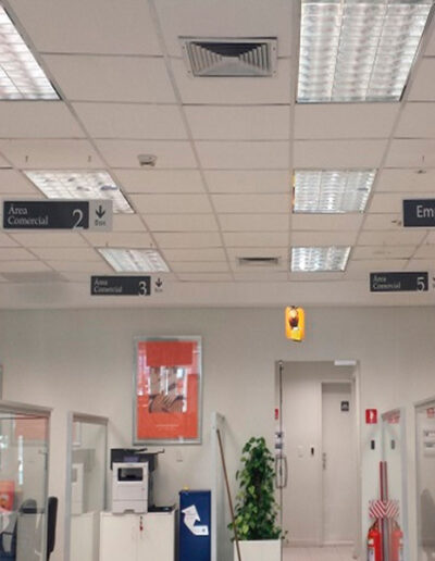 Servicio de señalizacion de bancos en asunción paraguay